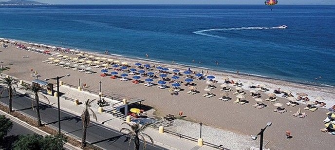 Hotel Belvedere Beach Родос Экстерьер фото